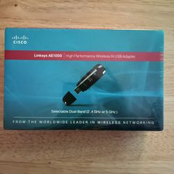 Cisco Linksys AE1000 High Performance Wireless-N USB Adapter 