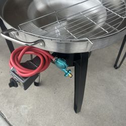Disco De Acero Inoxidable Para Freír Las Mojarras! 
