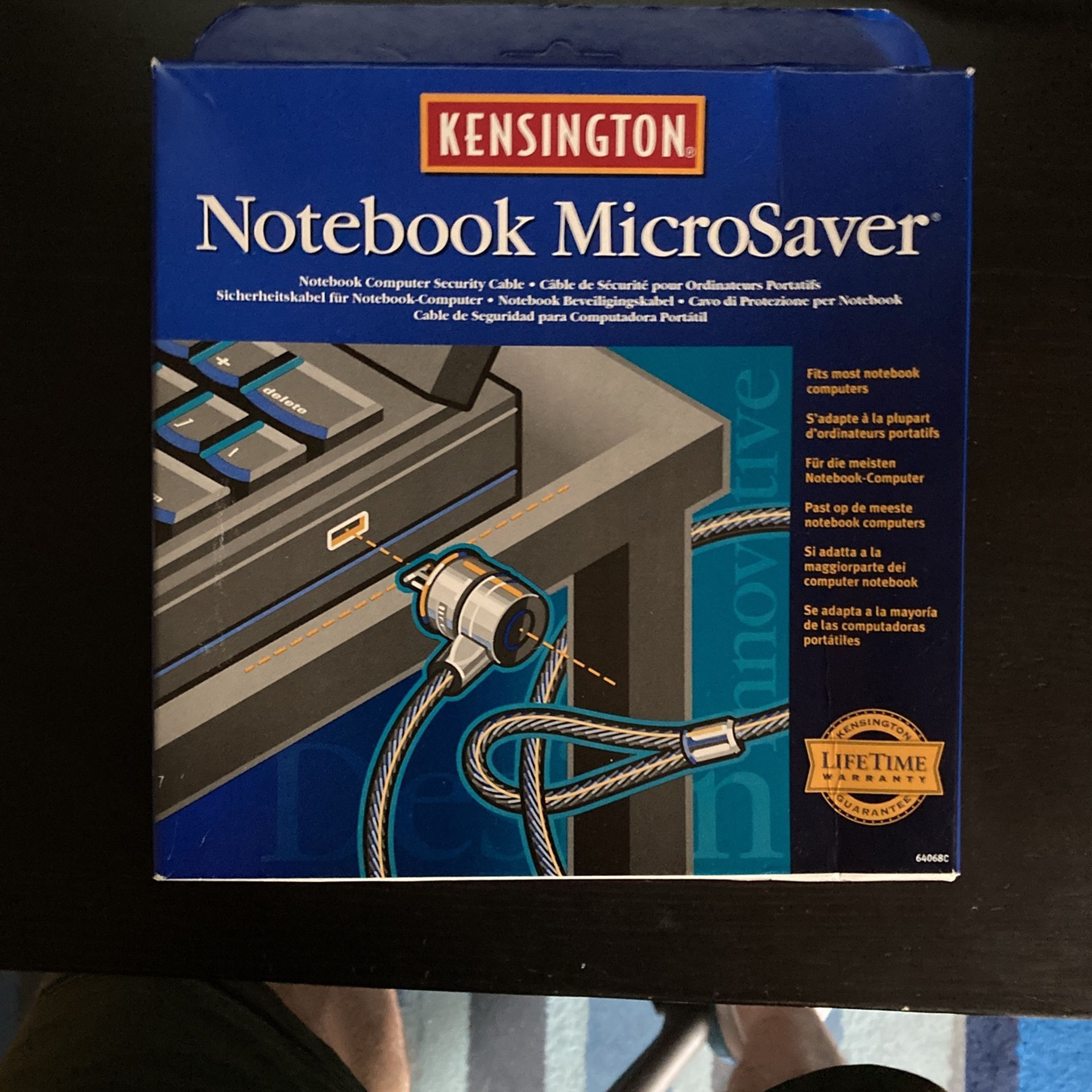Kensington Notebook Microsaver Lock 64068C