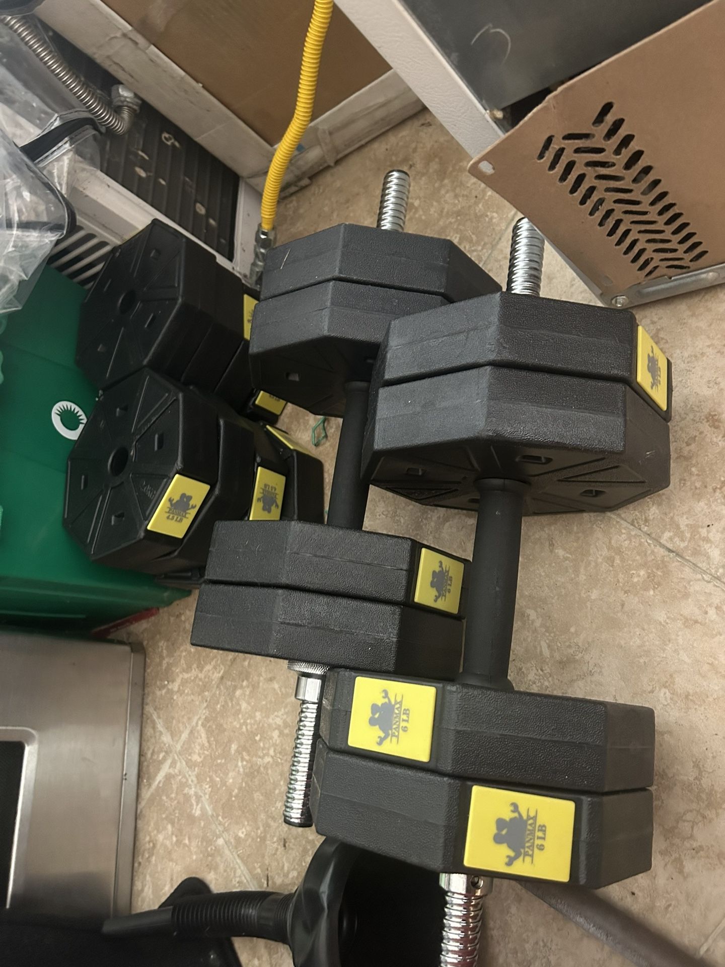 Gym Weights And Adjustable Bench
