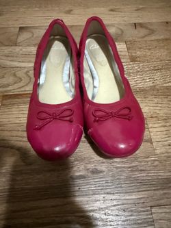 Clarks Pink Ballet Flats