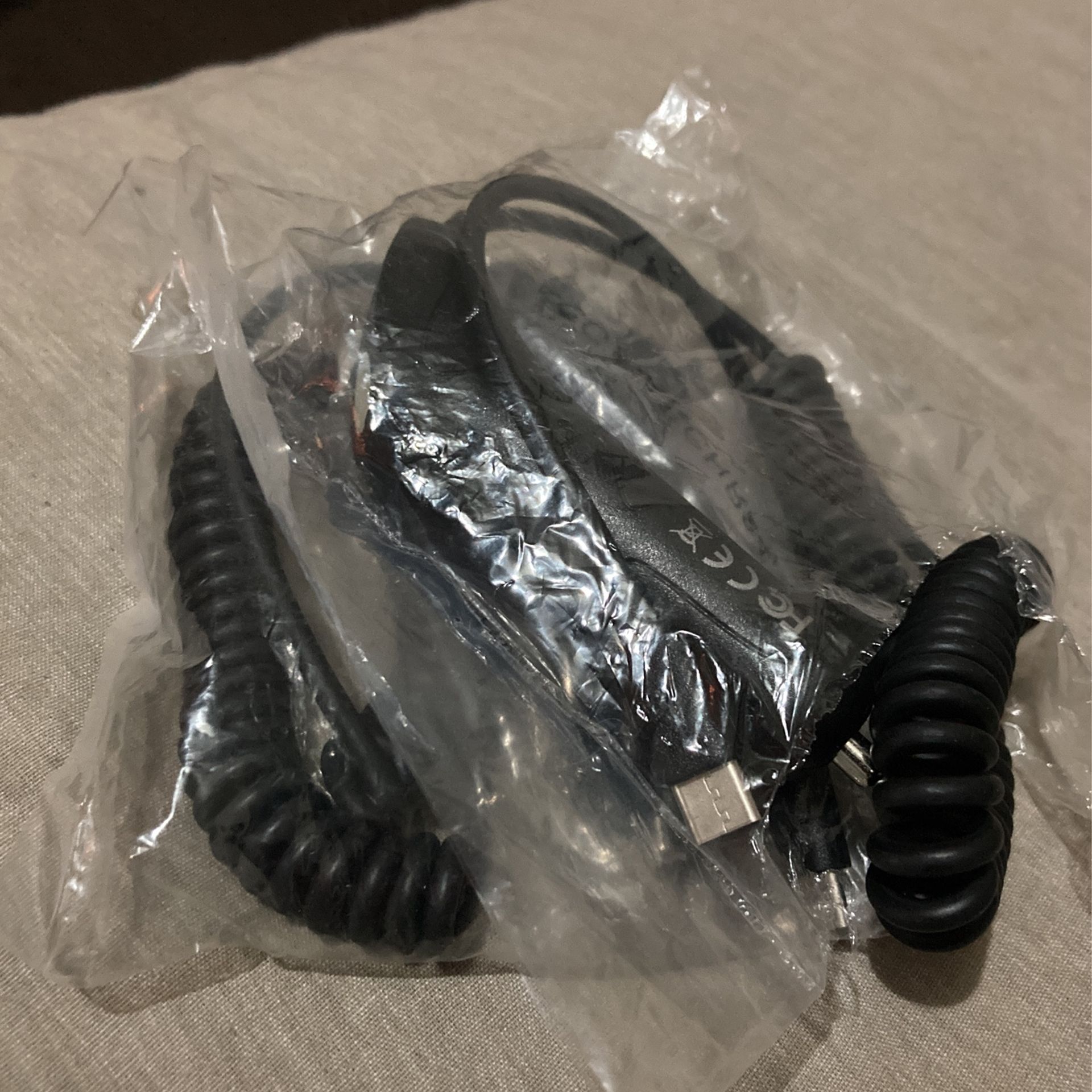 Two C-type Car Chargers