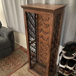 Wine Rack 30 Bottles Metal Frame