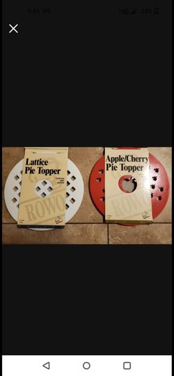Rowoco Pie Topper Set of 2