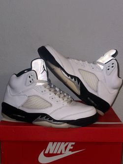 Air Jordan 5 "Black White" Size 9.5