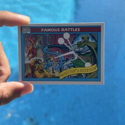 1990 Marvel Famous Battles Fantastic Four vs. Doctor Doom #90 🛡️⚙️
