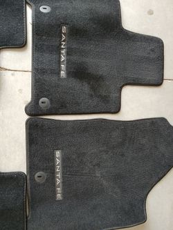 New Floor mats 2025 Santa Fe