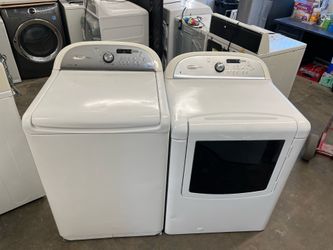 Used Whirlpool Washer And Gas Dryer Top Load