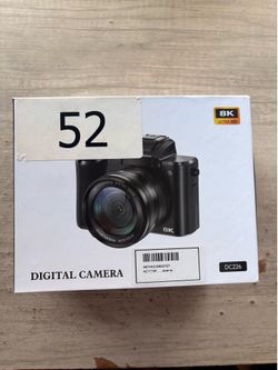 Slightly used dc226 8k digital camera