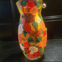 Artisanal Roses Vase