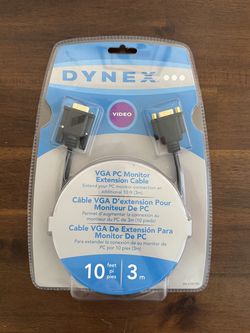 PC Monitor Cable 10ft