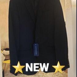 Men Coat Black Color Size 38💥New💥