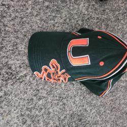 Miami Hurricane Hat . New