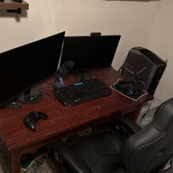 whole gaming setup 