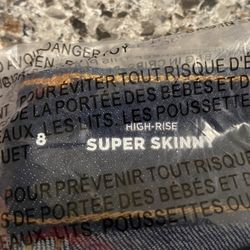 👖Jeans - High-Rise Wow Super-Skinny Ankle Jeans - 8 Reg (NEW)