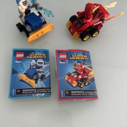 LEGO 76063 Flash vs. Captain Cold – DC Comics Mighty Micros (Complete Minifigs & Vehicles)