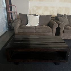 Mid Century Modern Coffee Table And Side Table