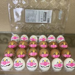24 Unicorns Confetti Easter Eggs