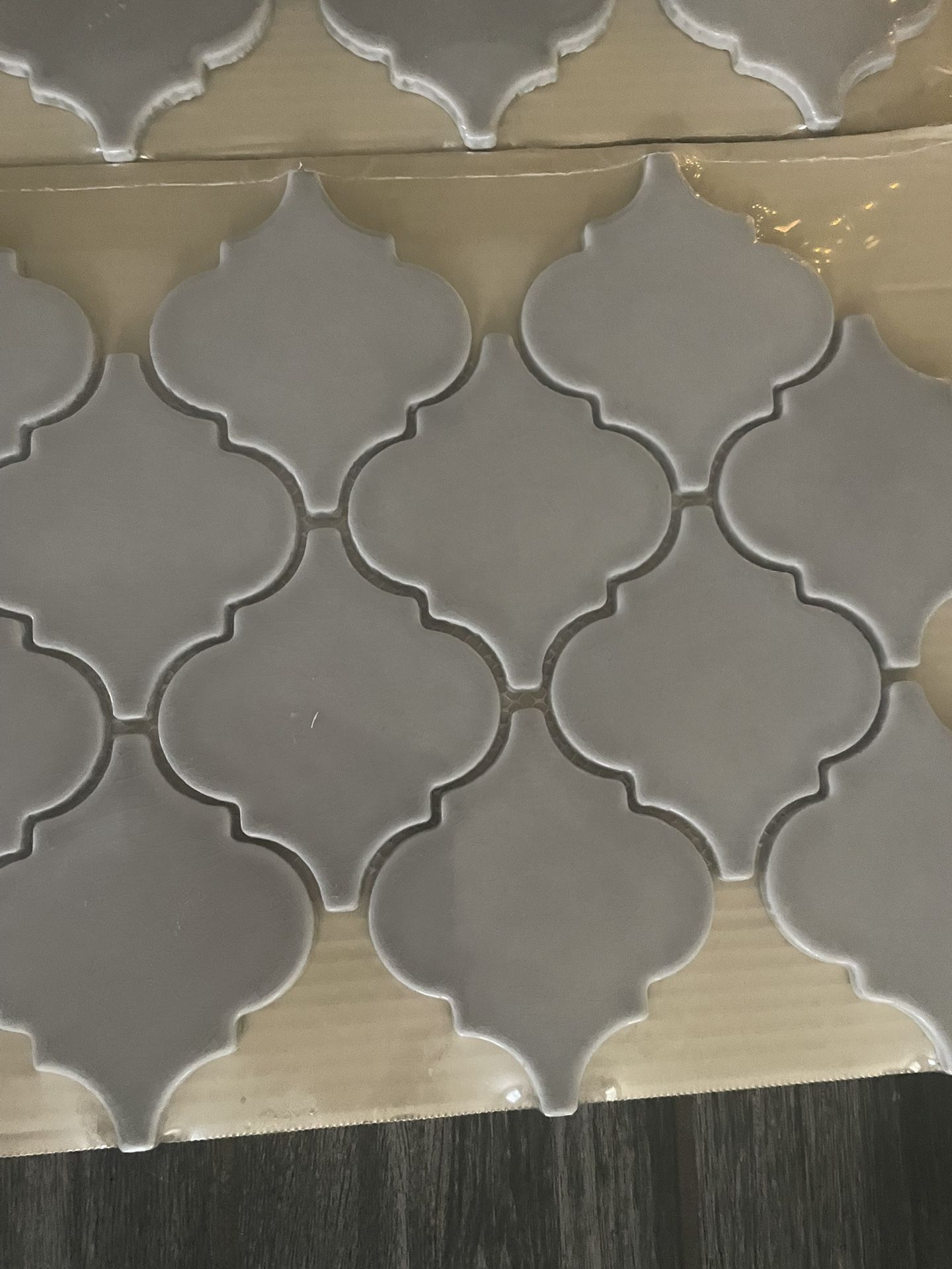 Gray Backsplash