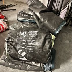 MOVING SALE - Set of five blow up mattresses twin size