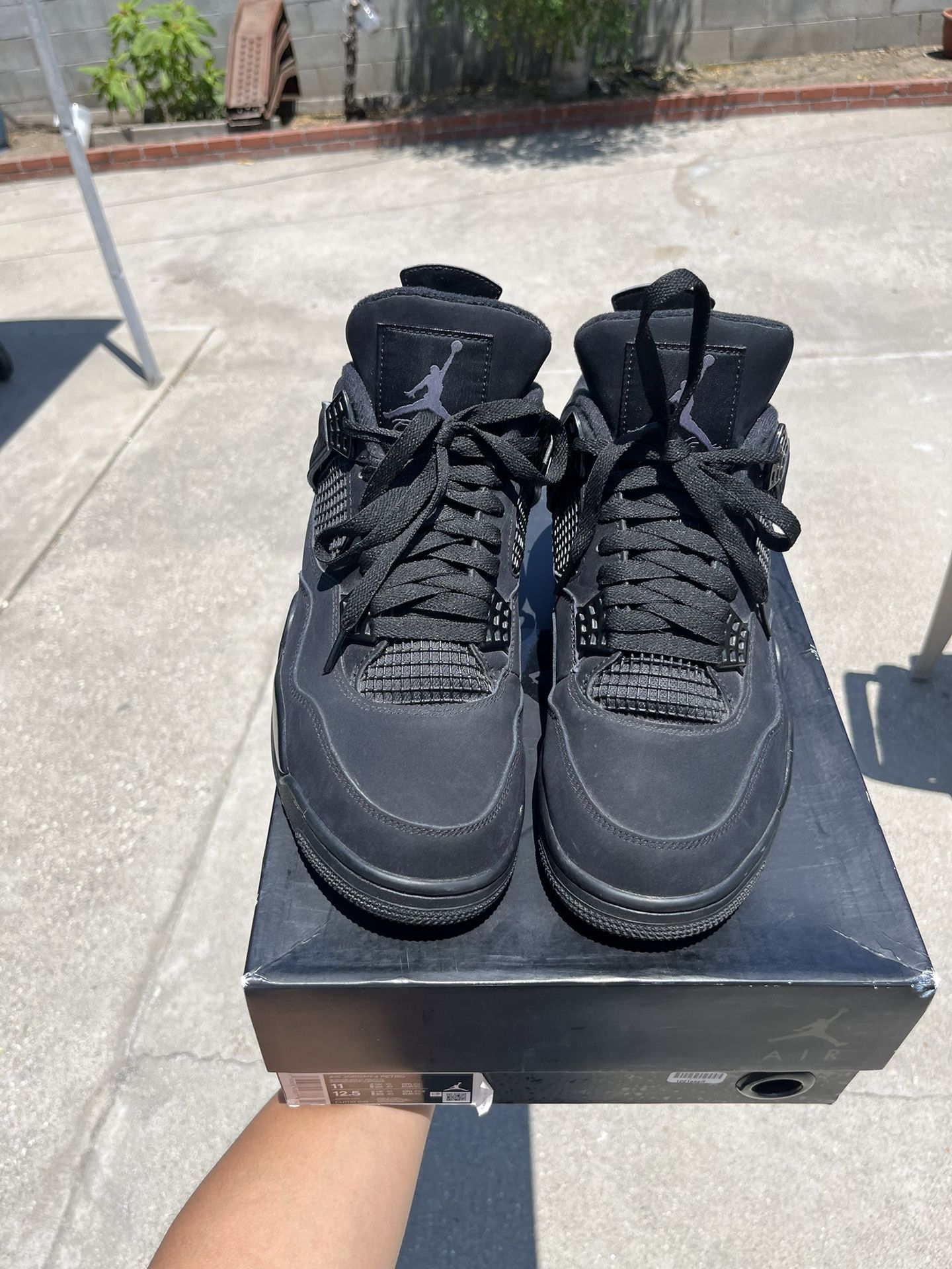 jordan 4 black cat size 11