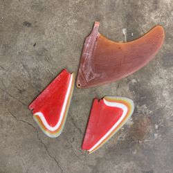 Surfboard Fin Set. 