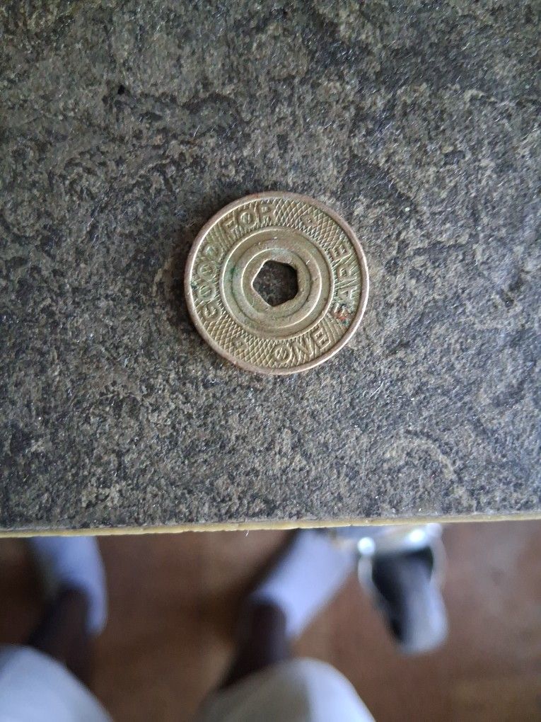 1995 NYC MTA Subway Token