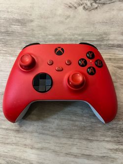 Used xbox controller red