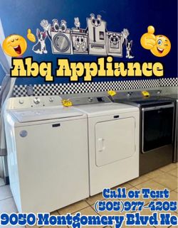 Maytag Top Loading Washer & Dryer Set