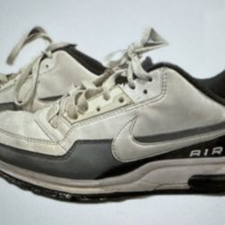 Nike Air Max LTD 3 Men's Cool Grey White Black Laced Sneakers Shoes Size 9.5