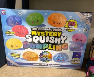 Mystery Squishy Dumpling Countdown Calendar
