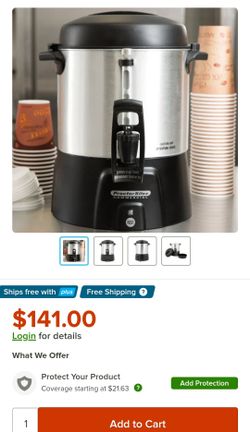 Coffee 40 cup urn