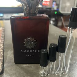Amouage Lyric Man Decants 