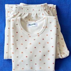  PARKE Waffle T-Shirt and matching Waffle Boxer Pants in the "Sunset Floral" "Maggie & Emma Edit" collection 