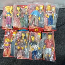 The Simpsons series 2 NECA 8 pieces