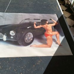 Uptown Graphics  Car- Girl Poster