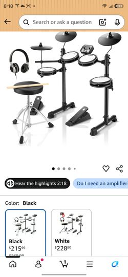 Electric drum set