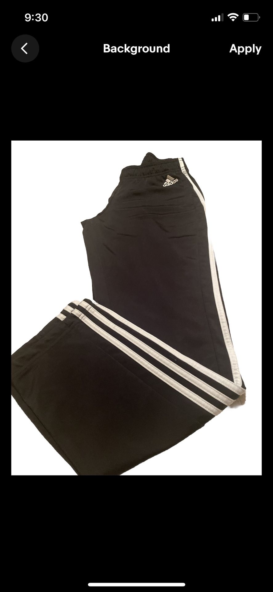 Adidas Women Track Pants Small Black From 2017