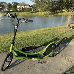 Outdoor ElliptiGO With Mount For Indoor use.  