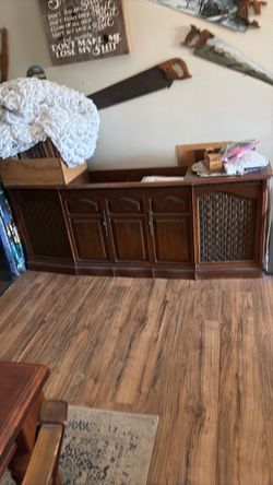 Vintage RCA Console Stereo Cabinet