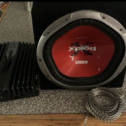 Subwoofer 1200 WATT Solid Sony Speaker