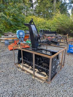 60" Skid Steer Snow Blower
