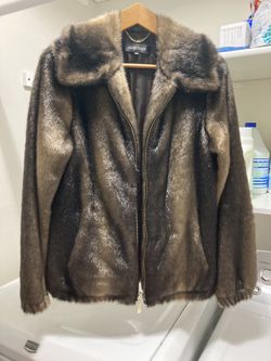 Ellen Tracy Faux Fur Jacket NEW XS