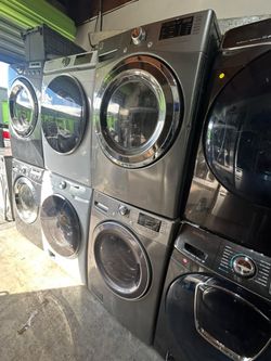 Front Load Washer and Dryer Set Heavy Duty