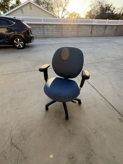 Blue Desk Chair