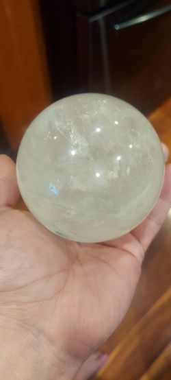 Large Clear Quartz Sphere