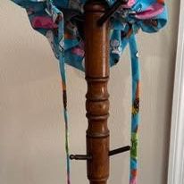 Peanuts Snoopy Sprinkles Unisex STRETCH Bouffant Print Scrub Hat just $5 