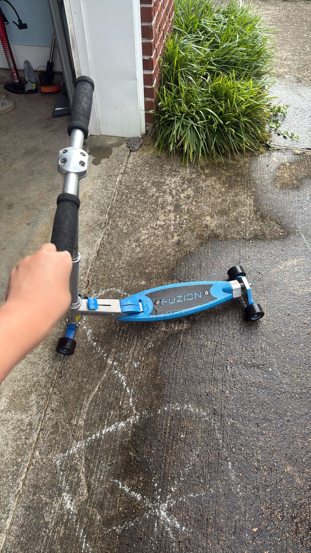 Blue Scooter