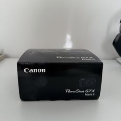 Canon PowerShot G7 X Mark II