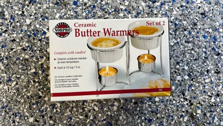 Norpro Ceramic Butter Warmers